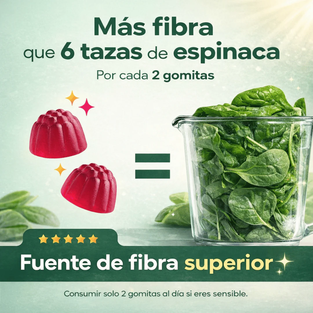 Fiber Gummies: Digestión ligera y sin molestias💚