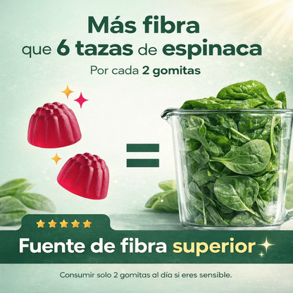 Fiber Gummies: Digestión ligera y sin molestias💚