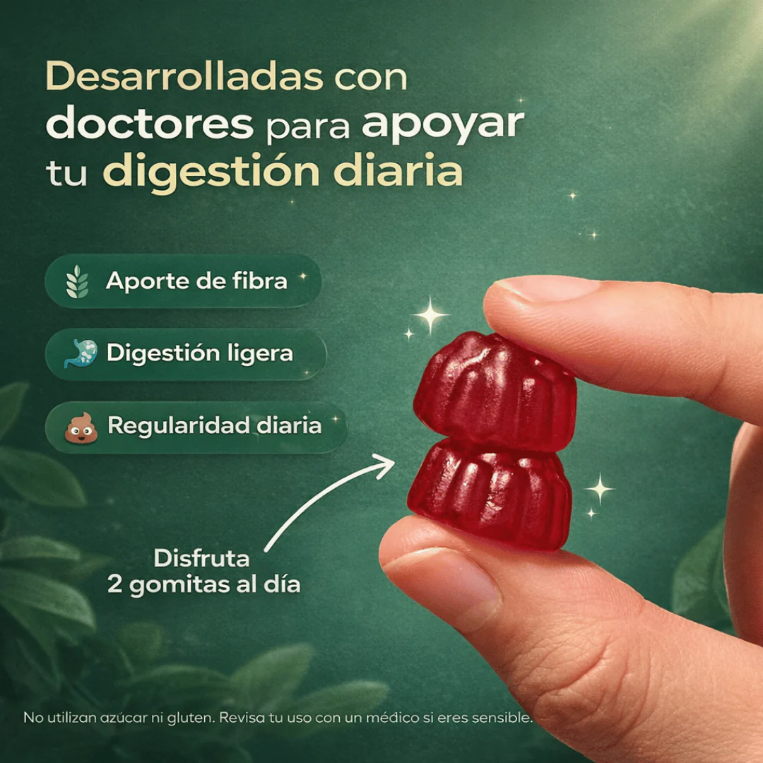 Fiber Gummies: Digestión ligera y sin molestias💚