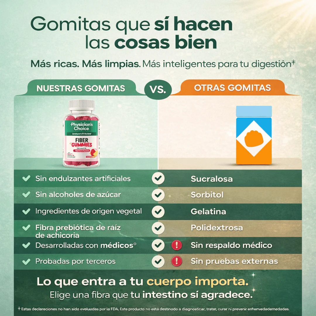 Fiber Gummies: Digestión ligera y sin molestias💚